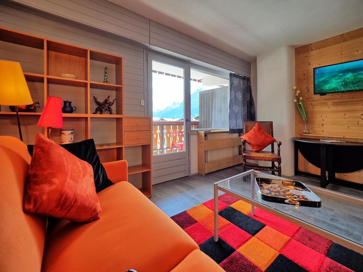 Vintage Chic -Central, Wifi, Mountain View Les Carroz d'Araches Esterno foto