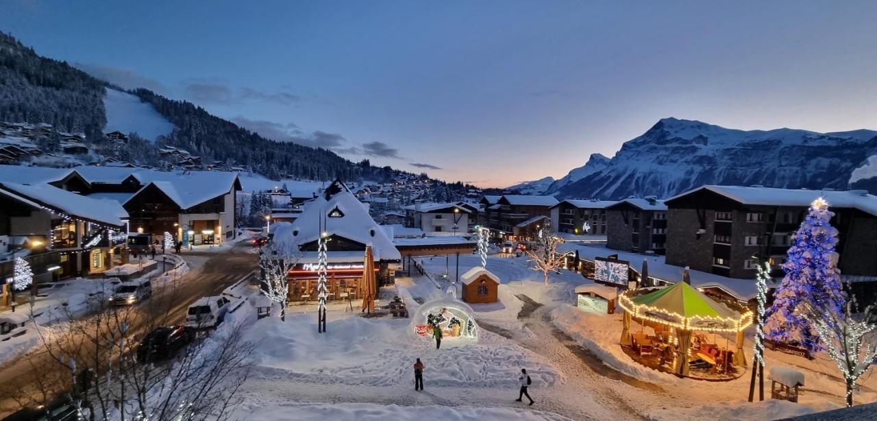 Vintage Chic -Central, Wifi, Mountain View Les Carroz d'Araches Esterno foto