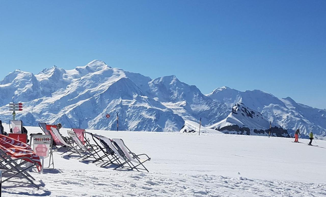 Vintage Chic -Central, Wifi, Mountain View Les Carroz d'Araches Esterno foto